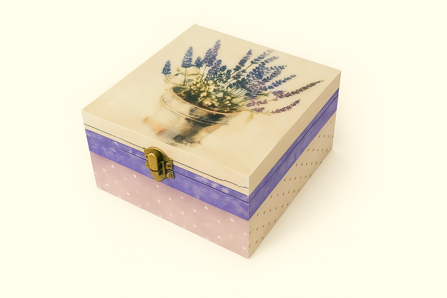 Wooden keepsake box