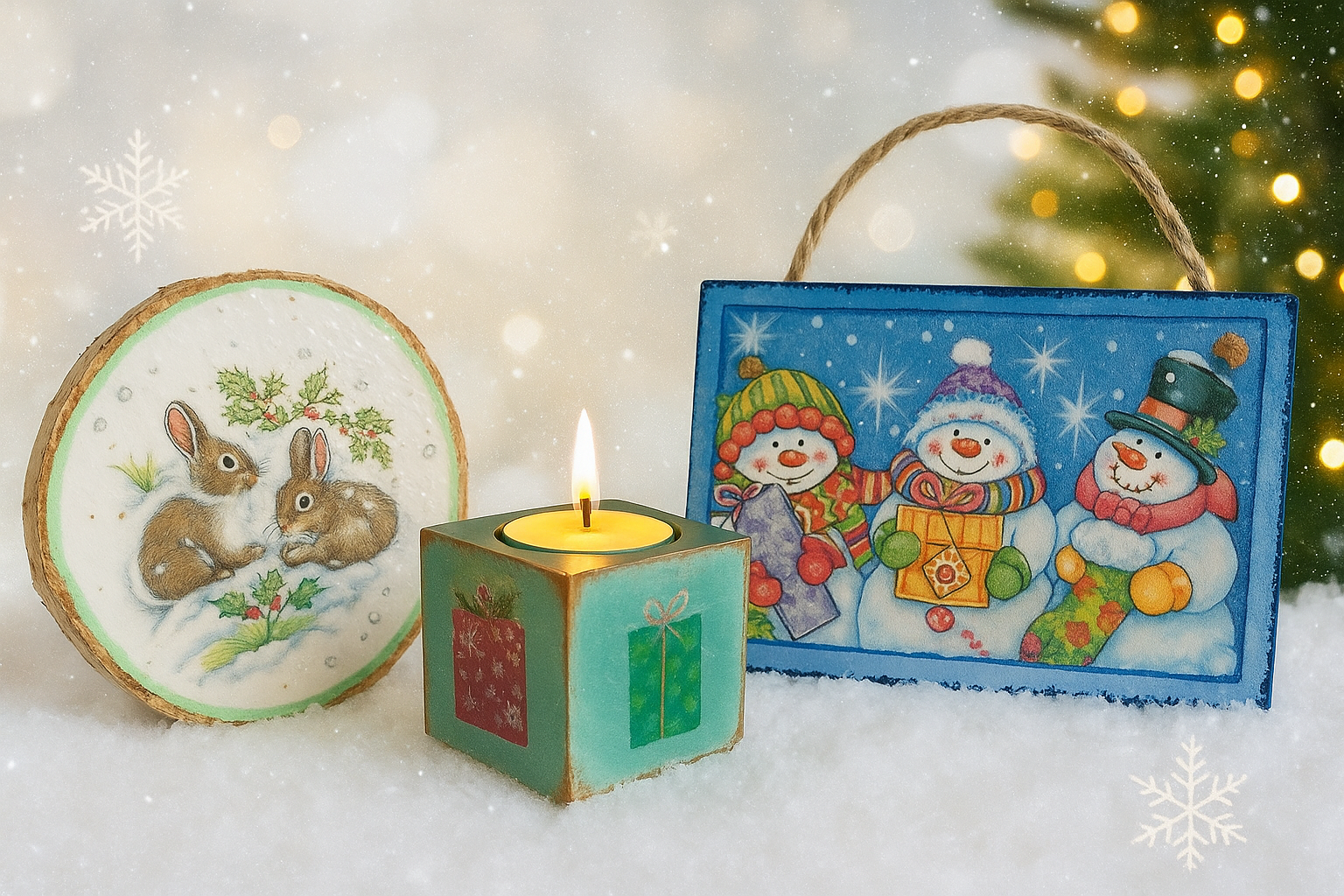 Seasonal ornament set