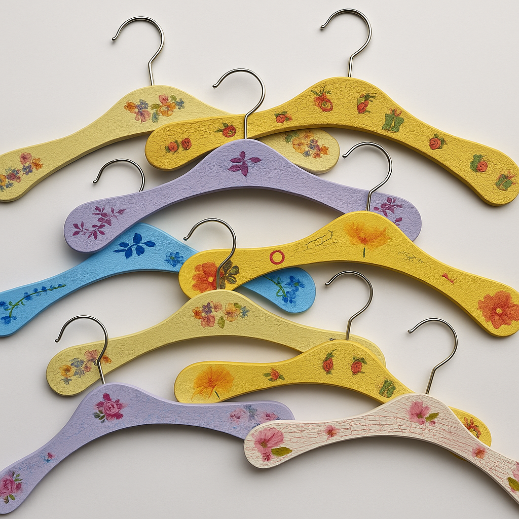 Vintage wooden hanger